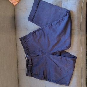 Everlane Straight Leg Crop size 8 purple